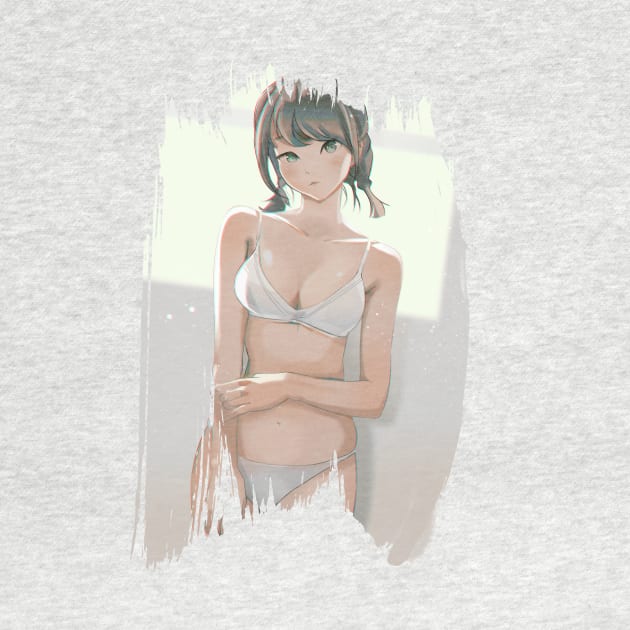 manga style bikini girl by joearc